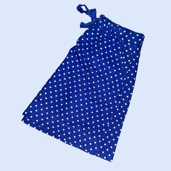 VINTAGE J. CREW POLKA DOT COTTON BLEND SKATER MINI SKIRT•SIZE:2 •WOMEN’S - Picture 8 of 13
